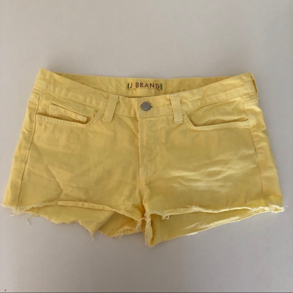 J Brand Yellow Shorts